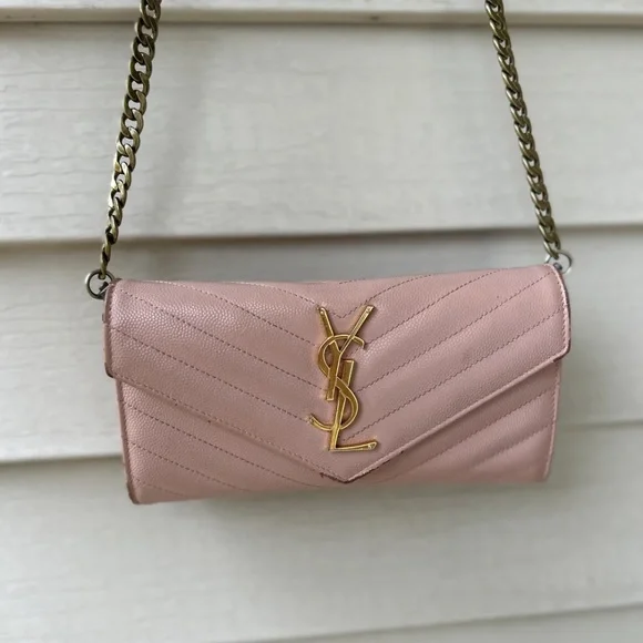 100% GUARANTEED AUTHENTIC YSL Wallet on Chain - Picture 3 of 10